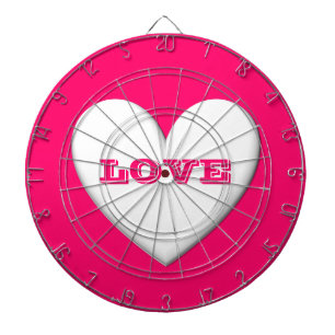 Puffy Heart Dartscheibe