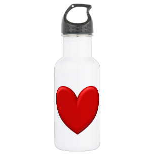 Puffy Heart Edelstahlflasche