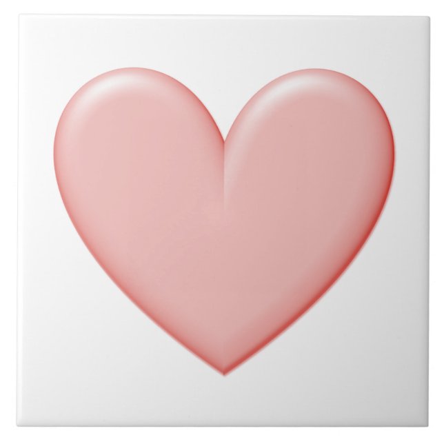 Puffy Heart Fliese (Vorderseite)