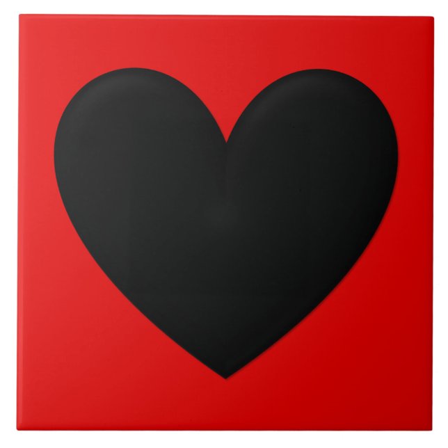 Puffy Heart Fliese (Vorderseite)