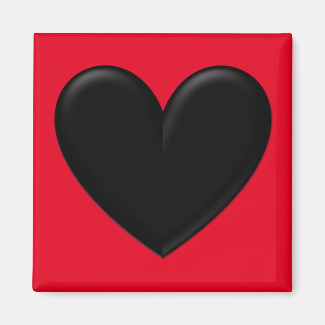 Puffy Heart Magnet (Vorne)