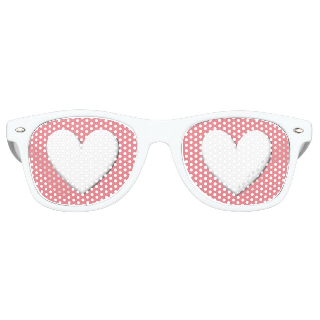 Puffy Heart Sonnenbrille (Vorderseite)