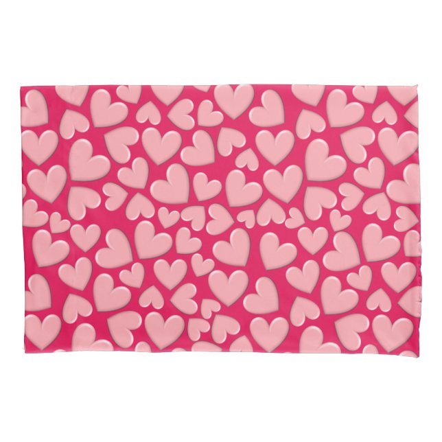 Puffy Hearts Kissenbezug (Vorderseite)