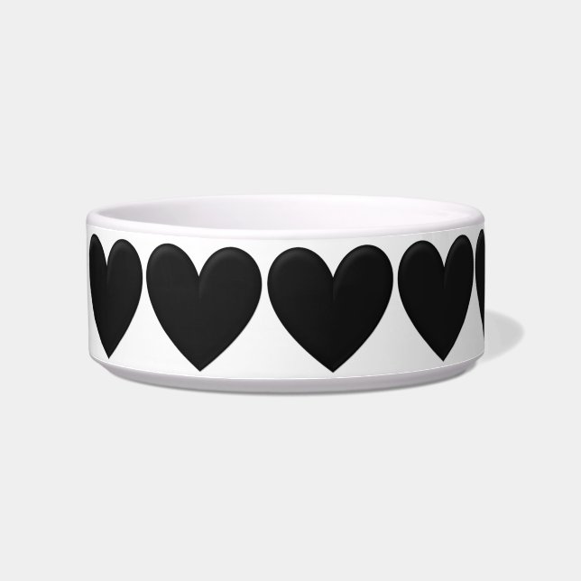 Puffy Hearts Napf (Links)