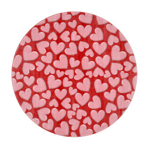 Puffy Hearts Schneidebrett