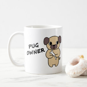 PUG-BESITZER Kaffeetasse