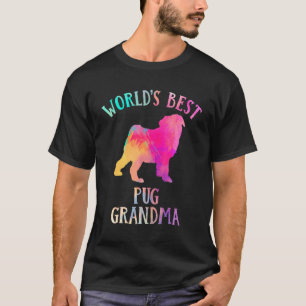 Pug-Hund-Oma Weltbeste Pug-Oma T-Shirt