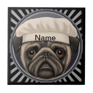 Pug Koch Fliese
