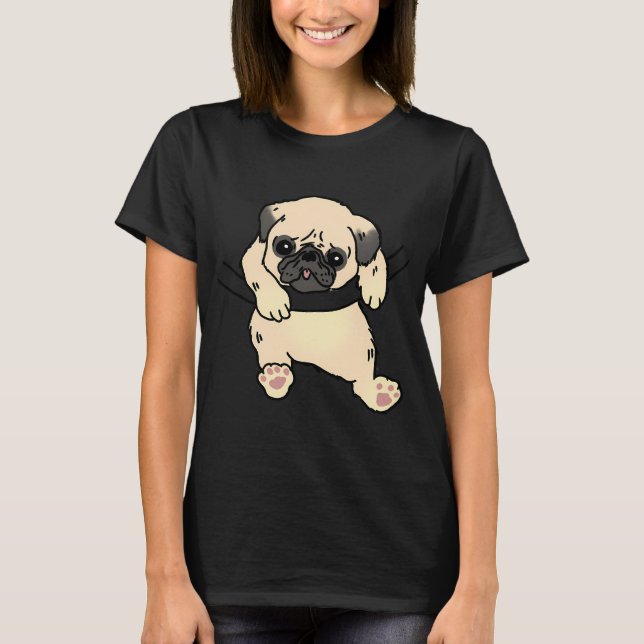 Pug Nacious T-Shirt (Vorderseite)