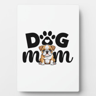 Pug Puppy Dog Mom Dog Lover Fotoplatte
