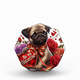 pug valentine fotoblock