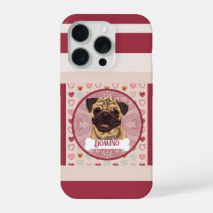Pug Valentine Herz iPhone 11 Pro Hülle iPhone 15 Pro Hülle