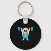 Pug Weight Lifting Funny Dog Lover Workout Fitness