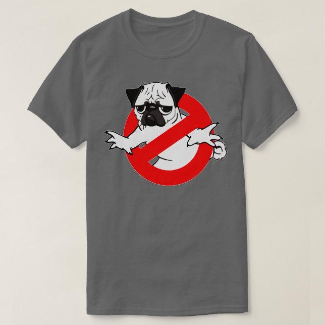 Pugbusters T-Shirt (Design vorne)