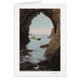 Puget Sound, WA - Höhle in der Täuschung