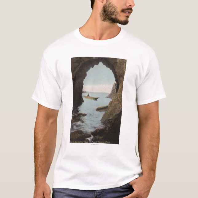 Puget Sound, WA - Höhle in der Täuschung T-Shirt (Vorderseite)