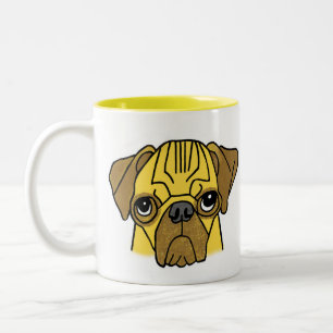 Puggie Wuggie Zweifarbige Tasse