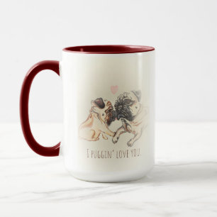 Puggin Liebe Sie Tasse