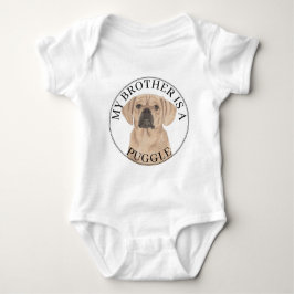 Puggle Dog Baby Strampler