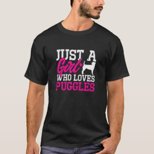 Puggle Grafik Für Frauen Mädchen Kinder Puggle 2 T-Shirt