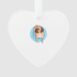 Puggle-Hundebesitzer Puggles Liebhaber Ornament