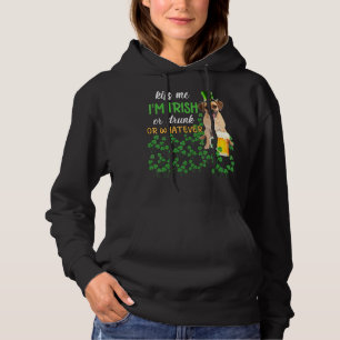 Puggle küss mir, ich bin irisch oder Betrunken ode Hoodie