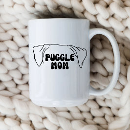 Puggle Mama Kaffee Tasse