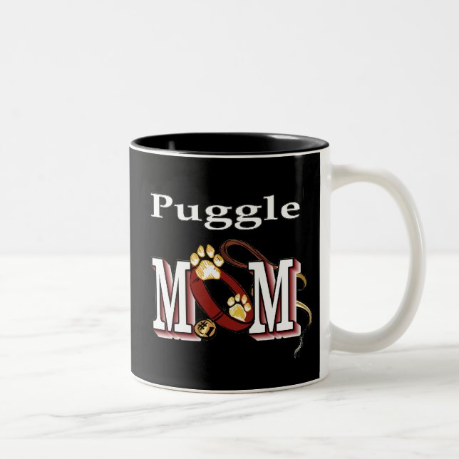 Puggle Mama Tasse (Rechts)