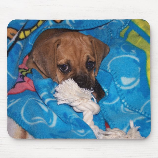 Puggle Mausunterlage Mousepad (Vorne)