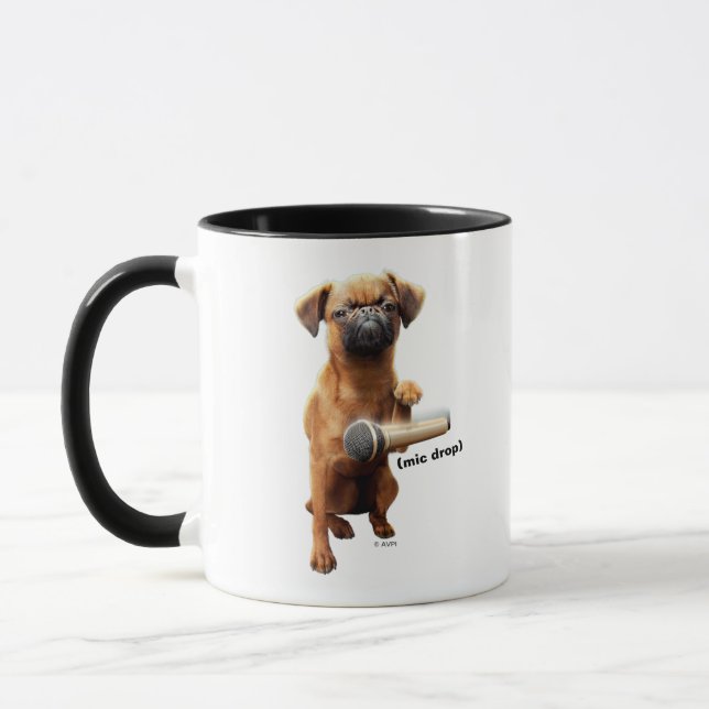 Puggle Mic Drop Tasse (Links)