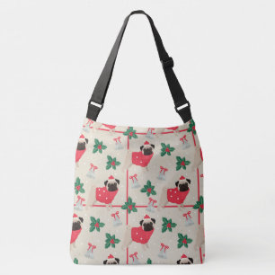 Puggy Christmas Cross-Body Bag Tragetaschen Mit Langen Trägern
