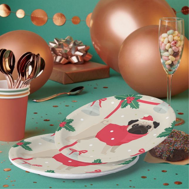 Puggy Christmas Paper Teller (Multi)