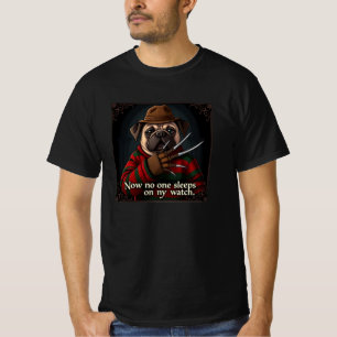 Puggy Krueger Niemand Schläft Während Meiner Wache T-Shirt