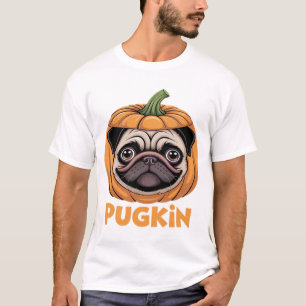 Pugkin Pug Halloween Frohes Halloween Oversized T- T-Shirt