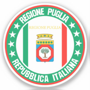 Puglia Aufkleber