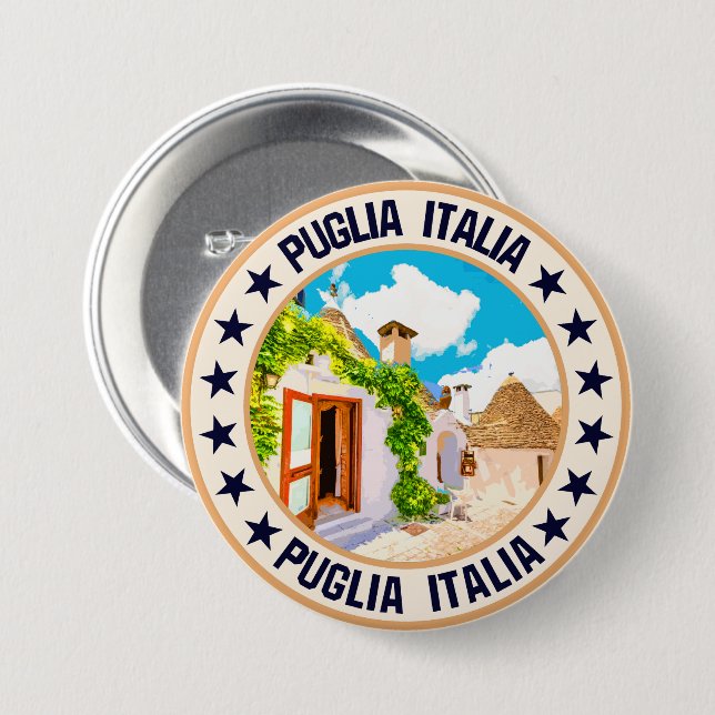 Puglia Button (Vorne & Hinten)