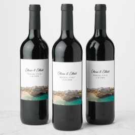 Puglia Gastgeschenk Hochzeit Personalisiert Wine L Weinetikett