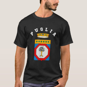 Puglia Wappen T-Shirt Flag Souvenir