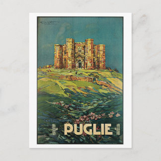 "Puglie ( Apulien ) Vintages italienisches Reisepl Postkarte