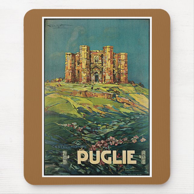 Puglien Mousepad (Vorne)