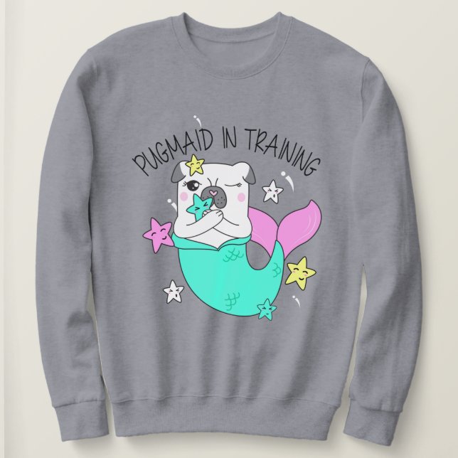 Pugmaid Sweatshirt (Design vorne)
