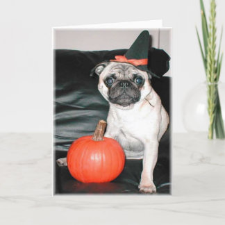 Pugoween Karte