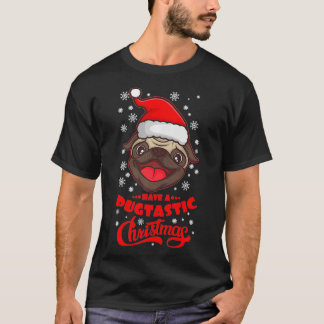 PUGTASTIC CHRISTMAS MOPS Eigentümer Funny Dog Love T-Shirt