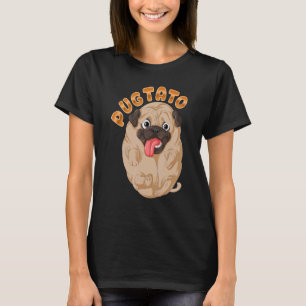 Pugtato Pug Kartoffel Hund Kostüm Meme Männer & Fr T-Shirt