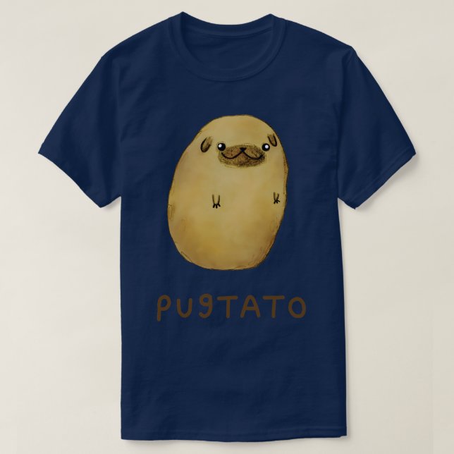 Pugtato T-Shirt (Design vorne)