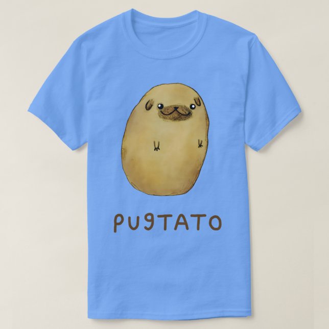 Pugtato T-Shirt (Design vorne)