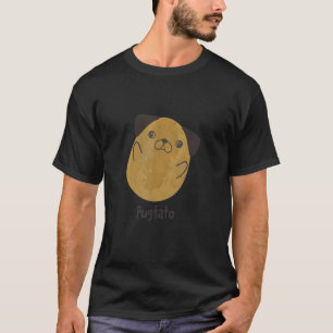 Pugtato und Niedlicher Mops und Kartoffeln T-Shirt