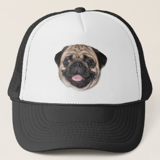 Pugzy font face au casquette
