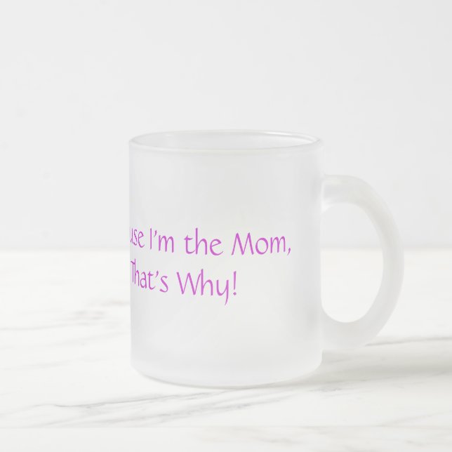 Puisque je suis la tasse de maman (Droit)