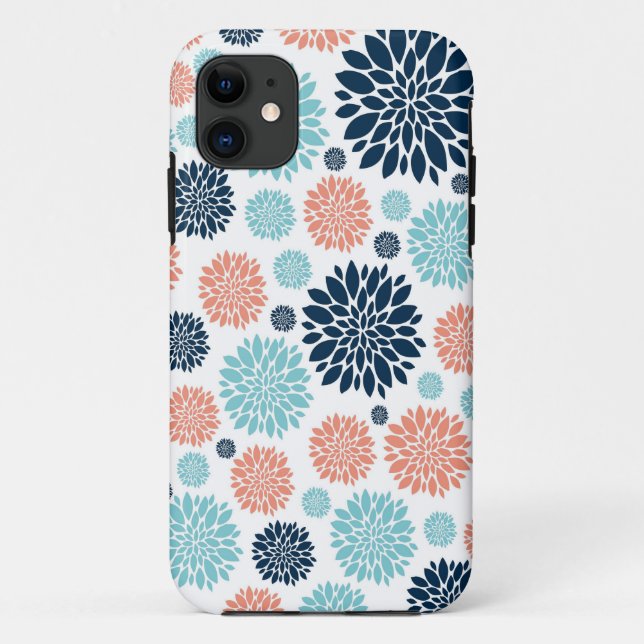Puissance des fleurs ! coque iphone (Dos)